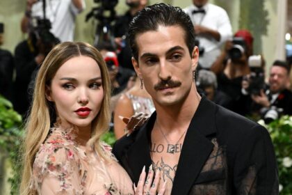 Dove Cameron kai Damiano David arravwnas Maneskin Instagram