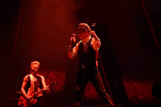 Depeche Mode live Mexico City Memento Mori concert film stage energy