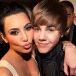 Kim Kardashian Justin Bieber Elle photoshoot 2010 Bahamas