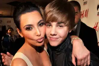 Kim Kardashian Justin Bieber Elle photoshoot 2010 Bahamas