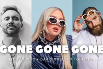 David Guetta, Teddy Swims και Tones And I στο εξώφυλλο του “Gone Gone Gone”