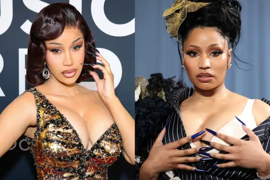 Nicki Minaj, Cardi B, Twitter drama, rap beef, Am I the Drama, female rap