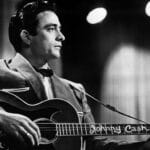 Johnny Cash 1966 portrait black and white photo Nashville lawsuit Coca-Cola