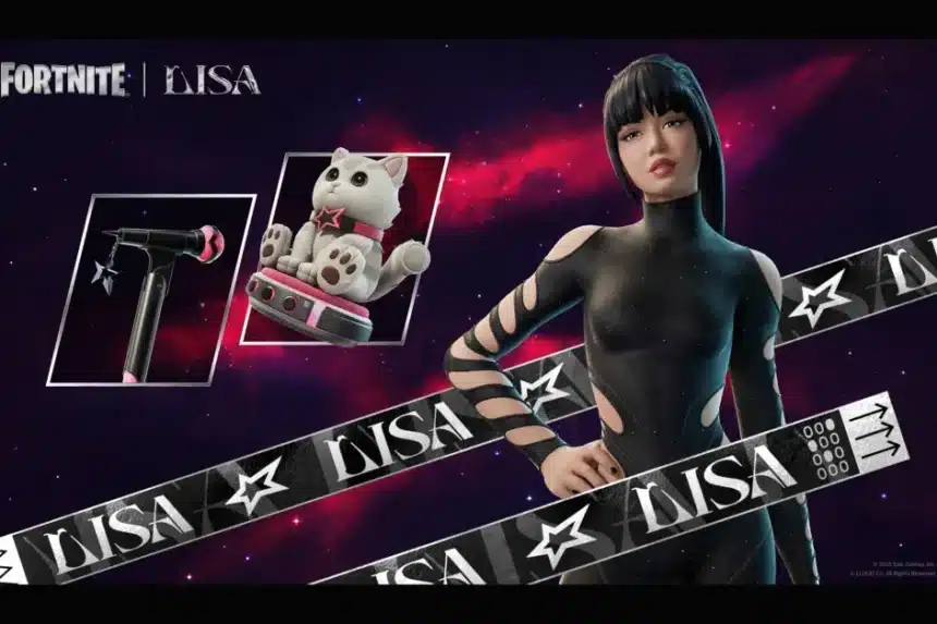 LISA Fortnite Festival Season 12 Alter Ego character BLACKPINK