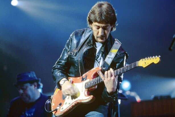 Chris Rea portrait 1980s