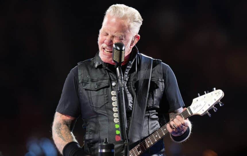 James Hetfield Metallica Twas The Night Before Christmas spoken word