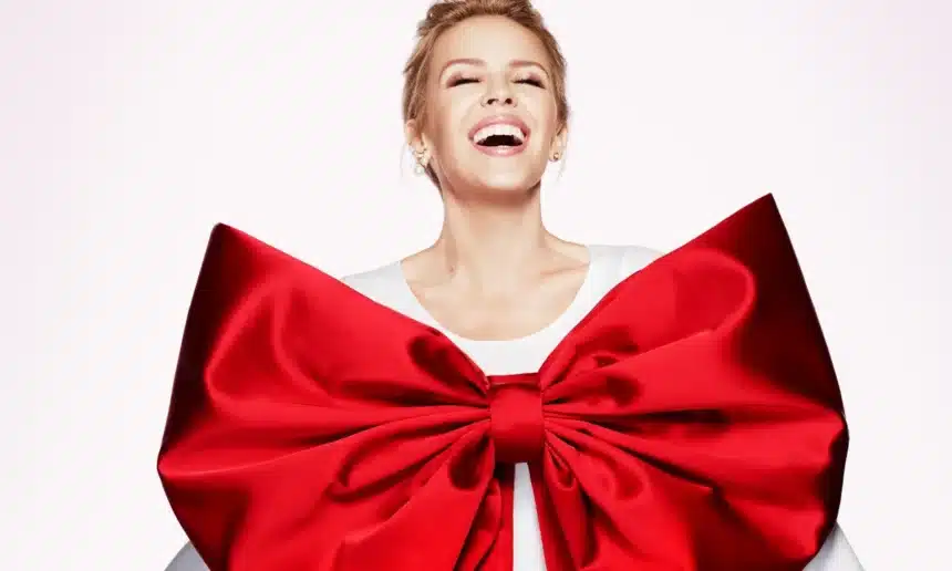 Kylie Minogue xmas no1 single uk charts christmas 2025