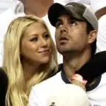 Enrique Iglesias και Anna Kournikova με το νεογέννητο παιδί τους