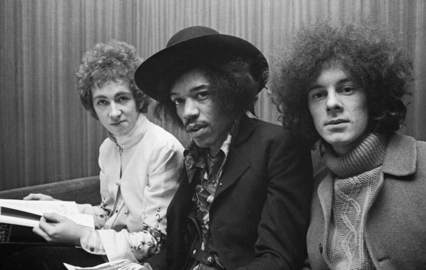 Ο Jimi Hendrix και οι συνεργάτες του Noel Redding και Mitch Mitchell το 1967