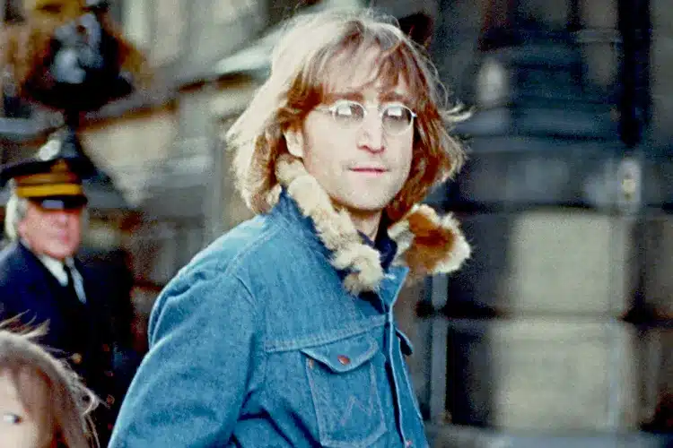 John Lennon 1970s parti Nea Yorki istoriko peristatiko
