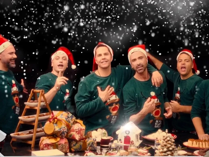 Γιώργος Τσαλίκης, Κωνσταντίνος Χριστοφόρου και οι ONE στο τραγούδι «Χριστούγεννα Πρωτοχρονιά Μια Χαρά»