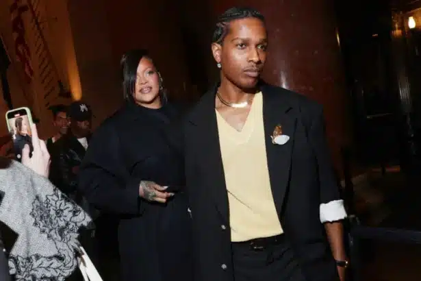 A$AP Rocky και Rihanna μαζί στο κόκκινο χαλί