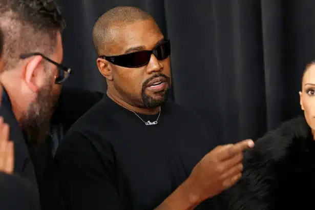 Ο Kanye West και η Bianca Censori στα Grammy Awards 2025