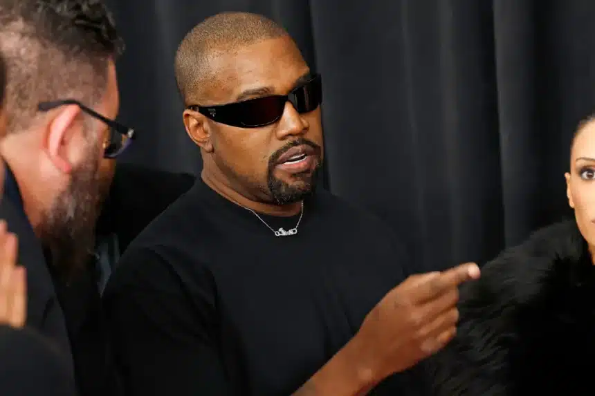 Ο Kanye West και η Bianca Censori στα Grammy Awards 2025