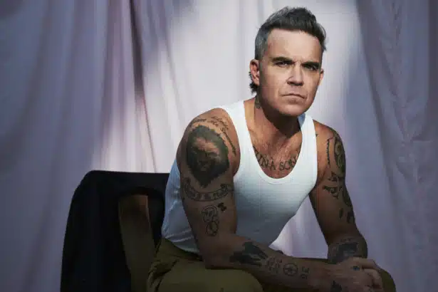 Robbie Williams Beatles UK charts record