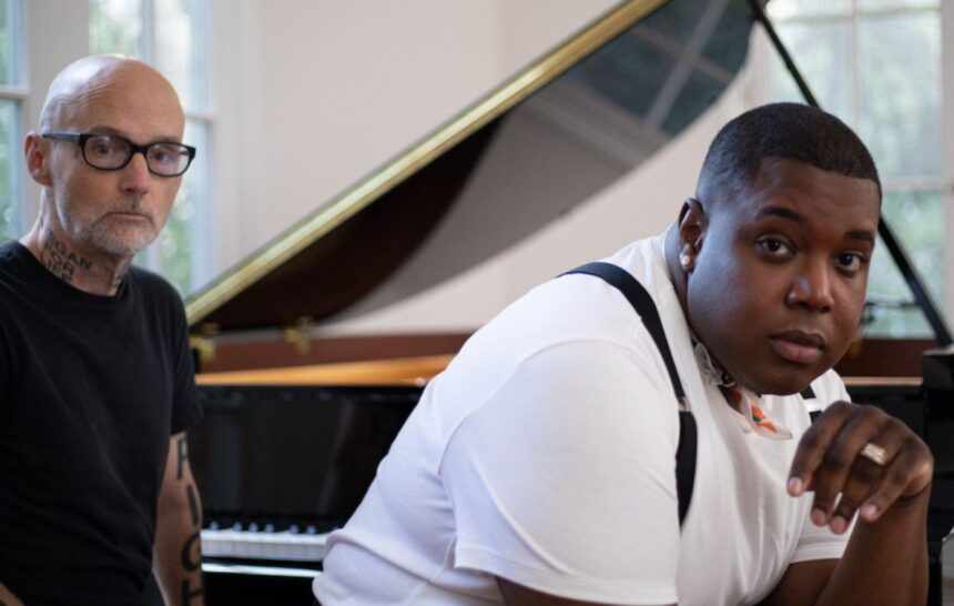 Ο Moby και ο Jacob Lusk σε πορτραίτο για το νέο άλμπουμ “Future Quiet”