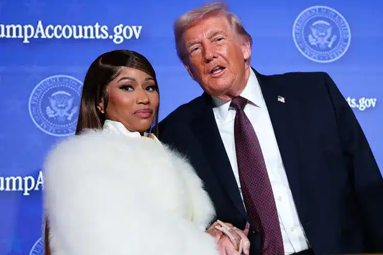Nicki Minaj δίπλα στον Donald Trump σε πολιτική εκδήλωση