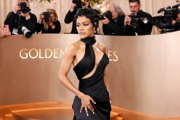 Teyana Taylor και Leonardo DiCaprio στις Χρυσές Σφαίρες 2026