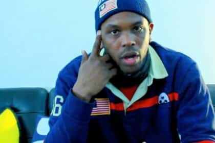 Oliver Power Grant συνιδρυτής των Wu-Tang Clan στο κόκκινο χαλί