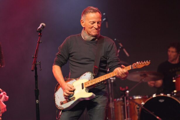 Bruce Springsteen Born In The U.S.A. anti ICE video live performance protest