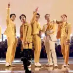 Τα μέλη των BTS σε σκηνή από το ντοκιμαντέρ Netflix που καταγράφει την επιστροφή τους μετά από χρόνια