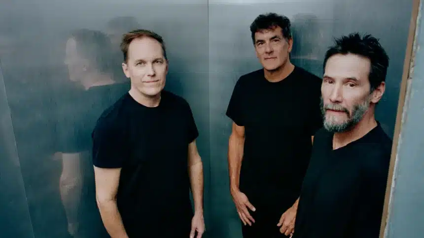 Dogstar συγκρότημα με Keanu Reeves για το άλμπουμ All in Now