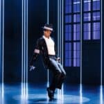 Michael Jackson moonwalk dance move performance