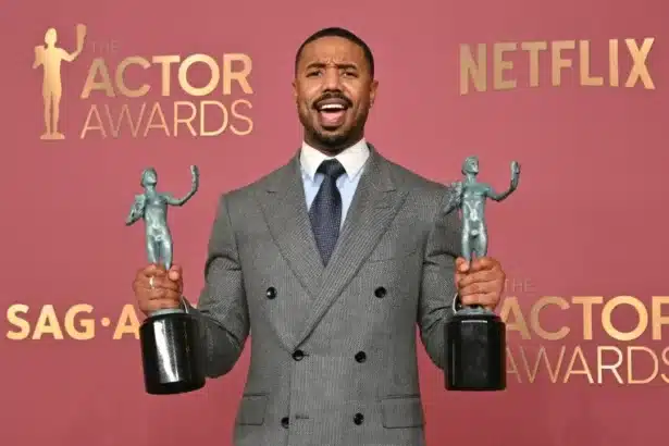 Sinners Actor Awards 2026 καστ στη σκηνή με Michael B. Jordan