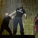 Sombr BRIT Awards 2026 live performance Undressed stage moment