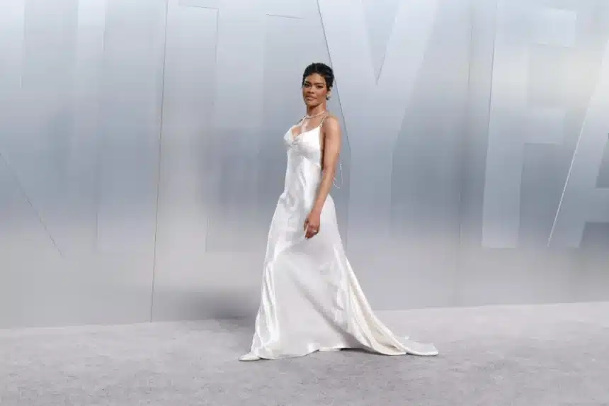 Η Teyana Taylor στα Oscars πριν το περιστατικό με την ασφάλεια