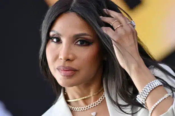 Η Toni Braxton στη σκηνή πριν τη διακοπή της συναυλίας λόγω προσωπικού ζητήματος