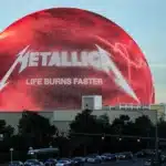 Metallica σειρά συναυλιών Life Burns Faster Sphere Las Vegas