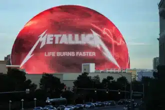 Metallica σειρά συναυλιών Life Burns Faster Sphere Las Vegas