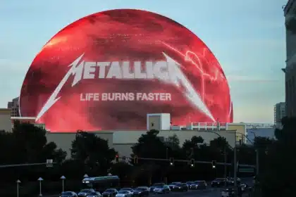 Metallica σειρά συναυλιών Life Burns Faster Sphere Las Vegas