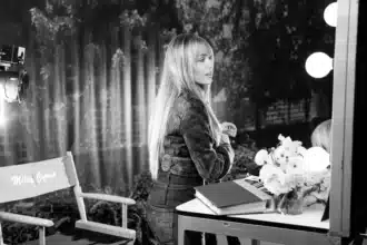 Η Miley Cyrus σε σκηνή από το Hannah Montana επετειακό special