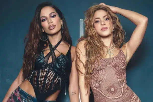 Anitta και Shakira σε προωθητική εικόνα για το νέο τραγούδι “Choka Choka” από το άλμπουμ EQUILIBRIVM